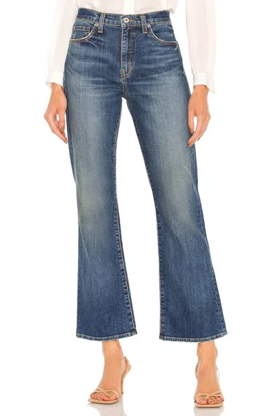 Nili Lotan Boot Cut Jean In Classic Wash In Multi