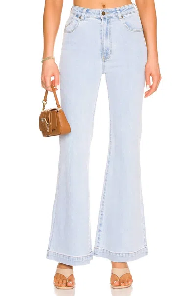 Rolla's Eastcoast Flare Jean In Cloud Blue In Multi