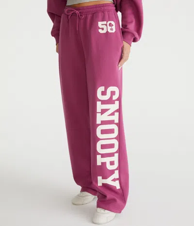 Aéropostale Peanuts  Snoopy 50 Straight Leg Sweatpants In Multi