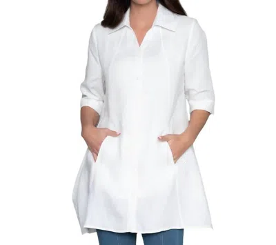 Stella Carakasi Harmony Tunic In Soft White In White
