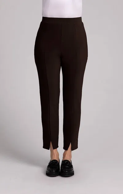 SYMPLI HEPBURN ANKLE PANT IN CHOCOLATE 
