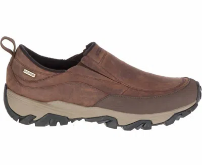 Merrell Women's Coldpack Ice Moc Waterproof Shoe In Cinnamon In Brown