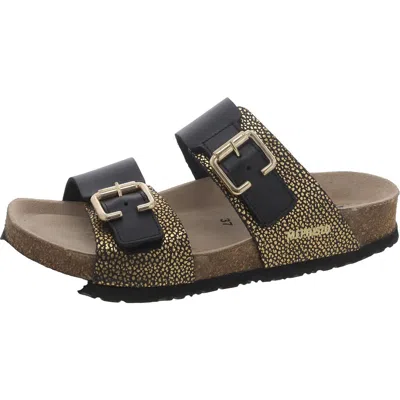Mephisto Maya Buckel Sandal In Black