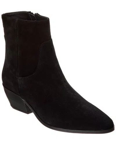 M By Bruno Magli Fabiana Suede Boot In Black