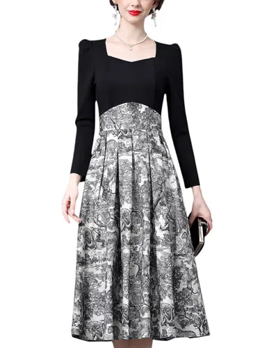 La Imperatrice Midi Dress In Beige