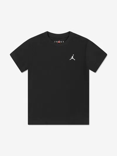 Jordan Boys Jumpman Air Embroidered T-shirt In Black