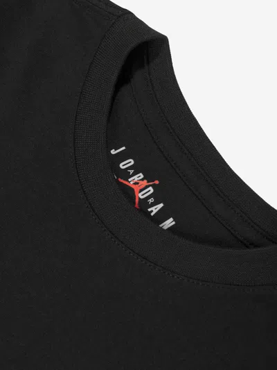 Jordan Boys Jumpman Air Embroidered T-shirt In Black