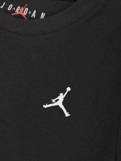 Jordan Boys Jumpman Air Embroidered T-shirt In Black