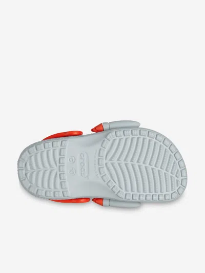 Crocs Boys Classic Rocket Ship Clog In Grey