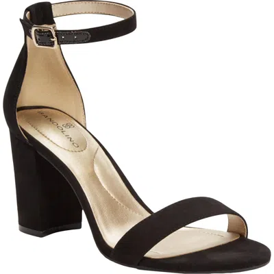 Bandolino Armory 2 Womens Open Toe Ankle Strap Heel Sandals In Black