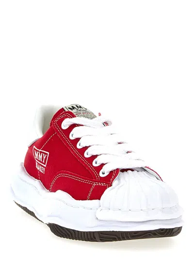Miharayasuhiro Maison Mihara Yasuhiro Blakey Lace-up Sneakers In Red