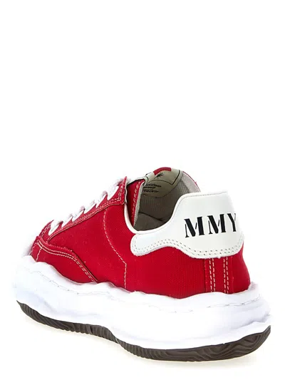 Miharayasuhiro Maison Mihara Yasuhiro Blakey Lace-up Sneakers In Red