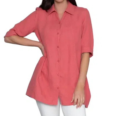 Stella Carakasi Harmony Tunic In Berry In Pink