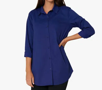 Stella Carakasi Prime Time Tunic In Royal Blue In Blue