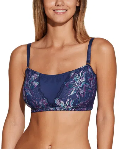 Cosabella Paradiso Curvy Bandeau Bra In Blue