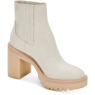 Dolce Vita Caster H2o Boots In Ivory In White