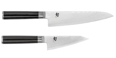 Shun Classic 2 Piece Asian Knife Set, 7-inch Chef's Knife, 4.5-inch Prep Knife