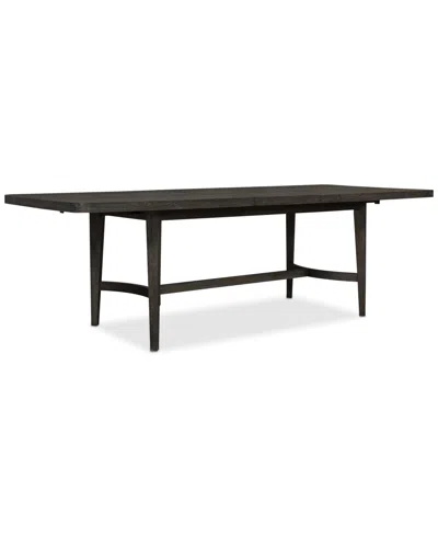 Macy's Griffith Rectangular Dining Table In Dark Gray