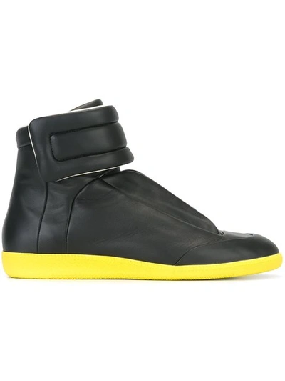 Maison Margiela 'future' Hi-top Sneakers In Black