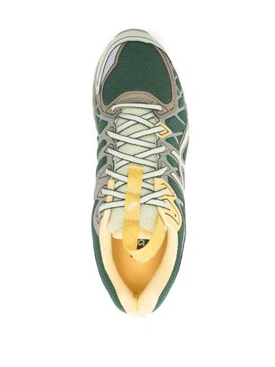 Asics Multicolor Mesh And Rubber Gel-kayano 20 Sneakers In Green
