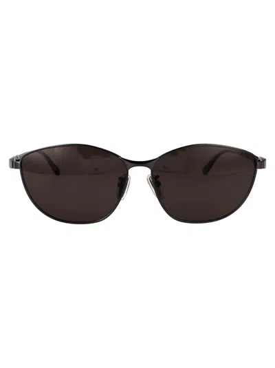Balenciaga Grey Cat Eye Ladies Sunglasses Bb0335s 001 65 In Grey-grey-grey