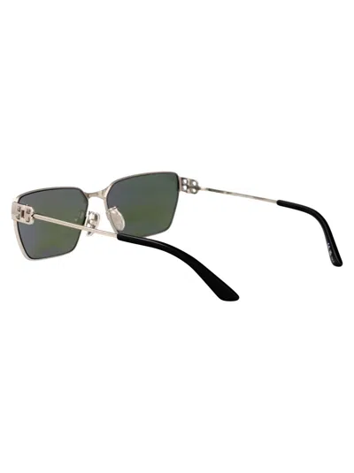 Balenciaga Sunglasses In Silver-silver-violet