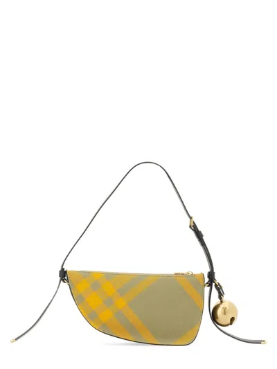 Burberry Mini Shield Shoulder Bag In Multicolour