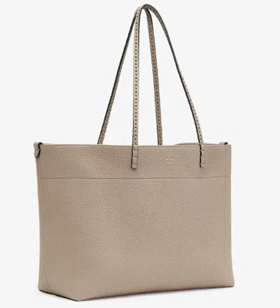 Fendi Women's Roll Shoulder Bag In Grey
