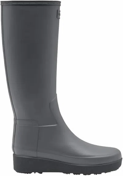 Hunter Women's Refined Slim Fit Tall Boots In Stratus In Multi