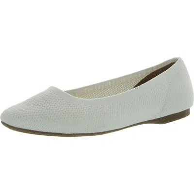 ME TOO BEVIN 15 WOMENS KNIT SLIP ON BALLET FLATS 