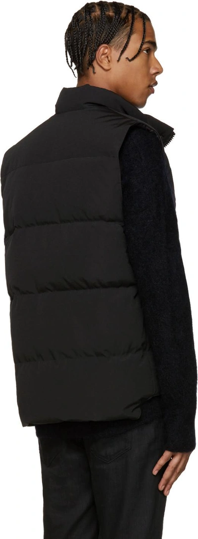 Shop Canada Goose Black Down Freestyle Vest