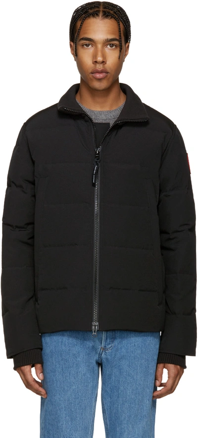 Canada Goose Woolford Slim-fit Quilted Arctic Tech Down Jacket In Black |  ModeSens