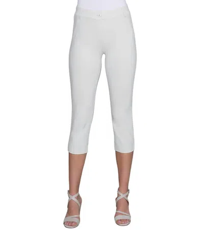 Stella Carakasi Just Right Cropped Pants In Birch In Grey