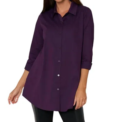 Stella Carakasi Prime Time Tunic In Amethyst In Green