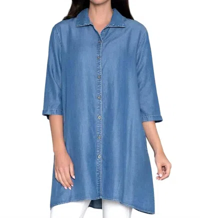 Stella Carakasi Mendocino Tunic In Medium Wash In Multi
