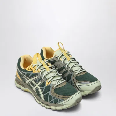 Shop Asics Hunter Green/jade Sneaker Ub10-s Gel-kayano 20