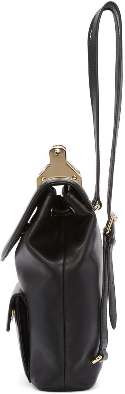 Shop M2malletier Black Leather Backpack
