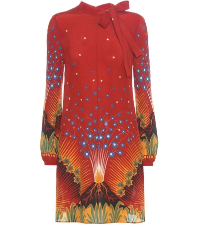 Valentino top volcano dress