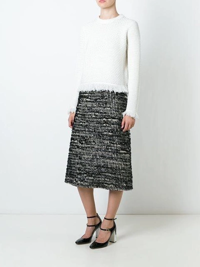 Shop Simone Rocha A-line Skirt - Black