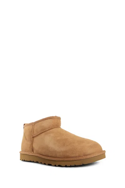 Ugg Brown 'ultra Mini' Boots In Brown