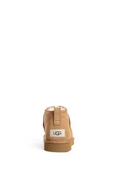 Ugg Brown 'ultra Mini' Boots In Brown