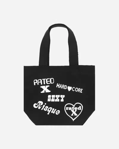 R & M Leathers Hardcore Mini Tote In Black