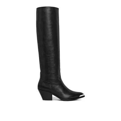 Celine High Western 060 Boots Women In Black