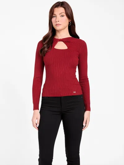 Guess Factory Angie Sweater In Blue