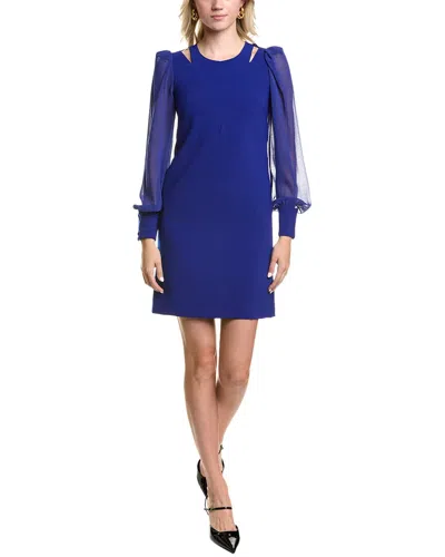 Carla Ruiz Mini Dress In Blue