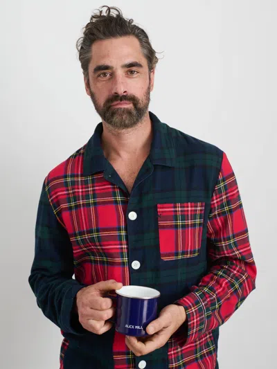 Alex Mill P'jimmies Don't Bother Me Im Recharging Mug In Navy