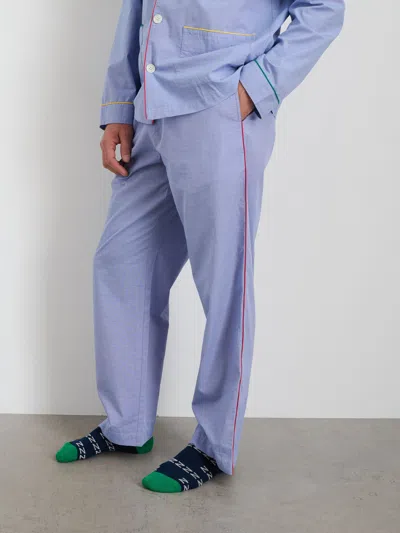 Alex Mill P'jimmies Sleep Pant In Solid In Blue