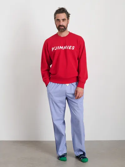 Alex Mill P'jimmies Sweatshirt In Red