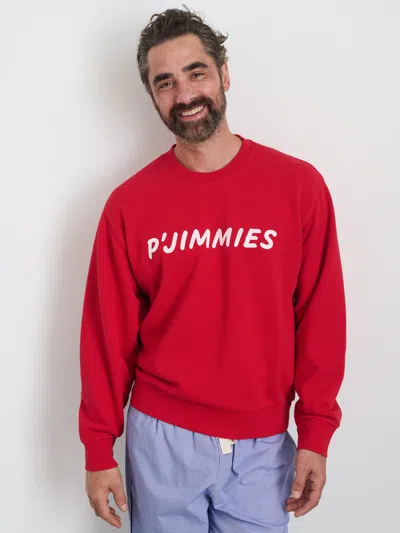 Alex Mill P'jimmies Sweatshirt In Red