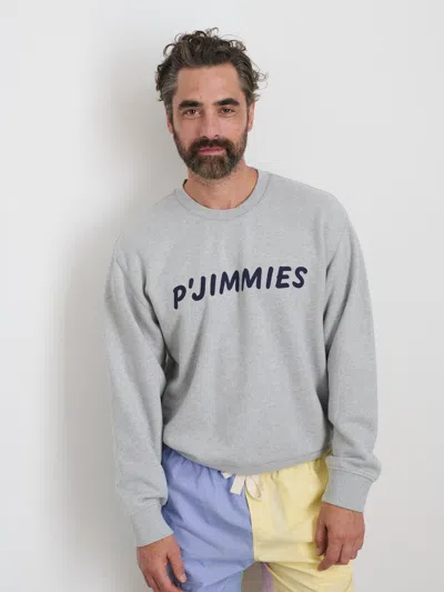 Alex Mill P'jimmies Sweatshirt In Heather Grey
